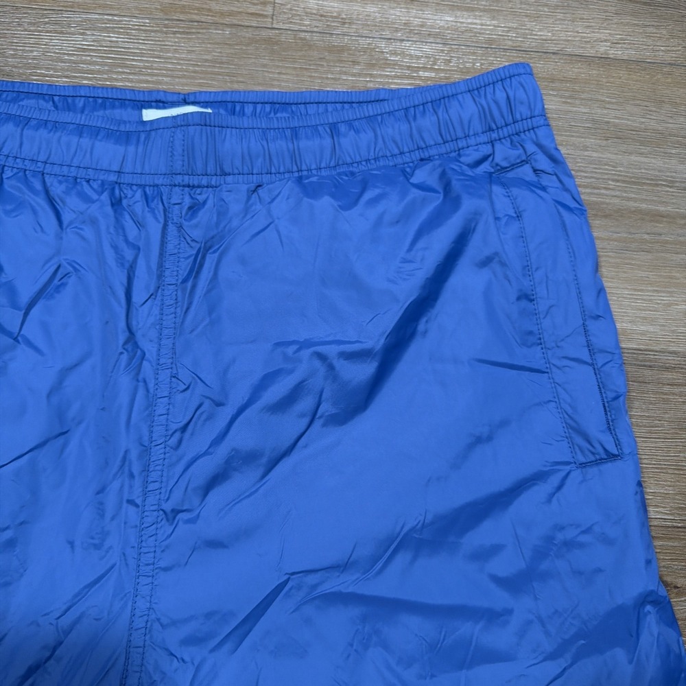 Lacoste LIVE MEDIUM Lined Windbreaker Pants Green Blue Color Block Track Jogger - Picture 5 of 13